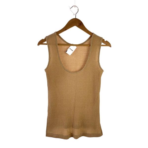 mame kurogouchi◆キャミソール・タンクトップ/1/ポリエステルイエローW/MM18SS...