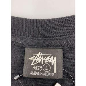 STUSSY◆Tシャツ/L/コットン/BLK/...の詳細画像2