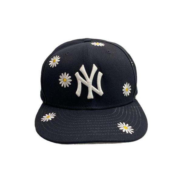 NEW ERA◆キャップ/7 7/8/ポリエステル/NVY/花柄/59FIFTY Flower Em...