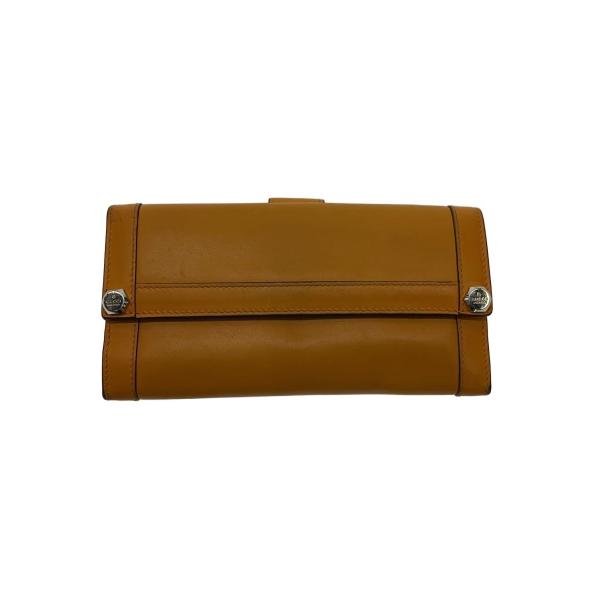 GUCCI◆長財布/PVC/ORN/無地/レディース/231839//