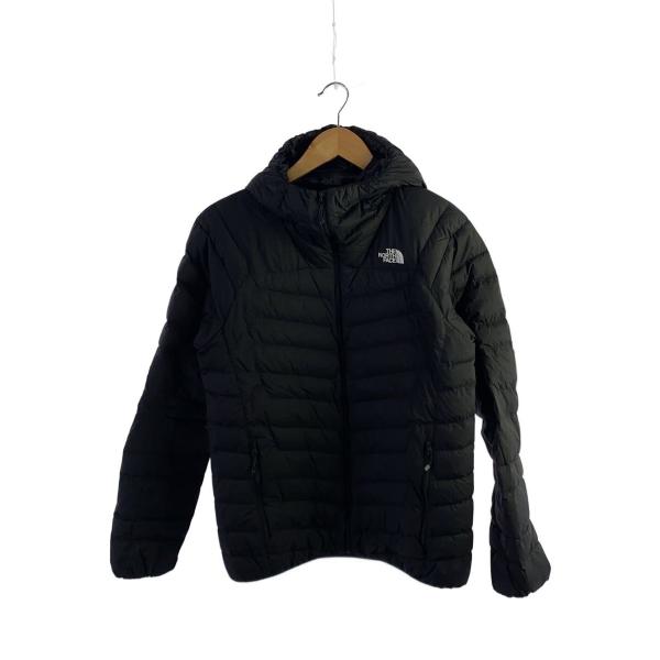 THE NORTH FACE◆THUNDER HOODIE_サンダーフーディー/M/ナイロン/BLK