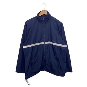 STUSSY◆ナイロンジャケット/L/ナイロン/NVY/無地