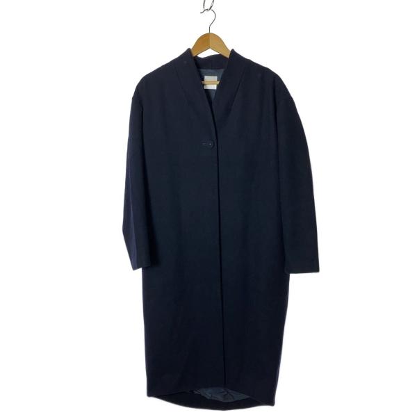 AMERI◆コート/FREE/ウール/NVY/無地/0181710420
