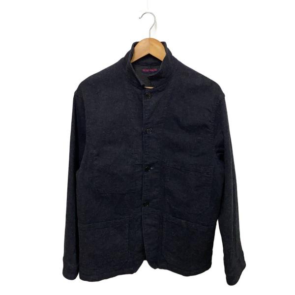 BLUE BLUE◆ジャケット/3/コットン/IDG/無地/700083-863