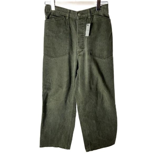 MAATEE&amp;SONS◆Corted Military Denim/1/コットン/カーキ/MT330...