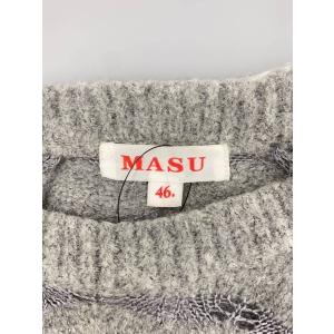 MASU◆ニット・セーター(厚手)/46/ウー...の詳細画像2