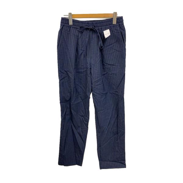 MARKAWARE◆ボトム/3/ウール/NVY/ストライプ/A21A-04PT01C