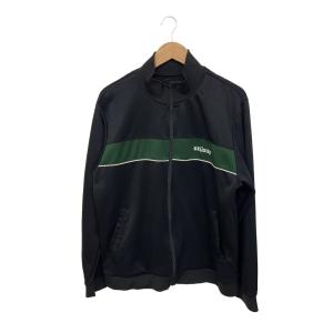 STUSSY◆ジャケット/XL/ポリエステル/BLK//