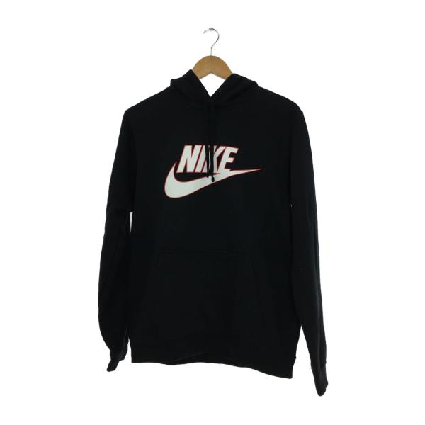 NIKE◆パーカー/M/コットン/BLK/無地/HO18058TWC