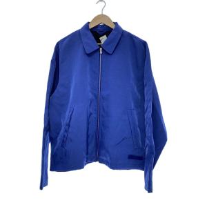 STUSSY◆ジャケット/L/ナイロン/ブルー/115773/SS LINK NYLON CLUB JACKET