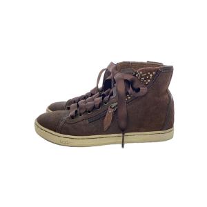 UGG australia◆ハイカットスニーカー/23cm/BRW/スウェード/1008490