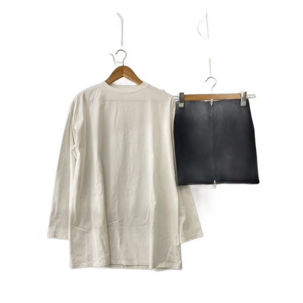 AMERI◆長袖カットソー/S/コットン/WHT/0124203910320//