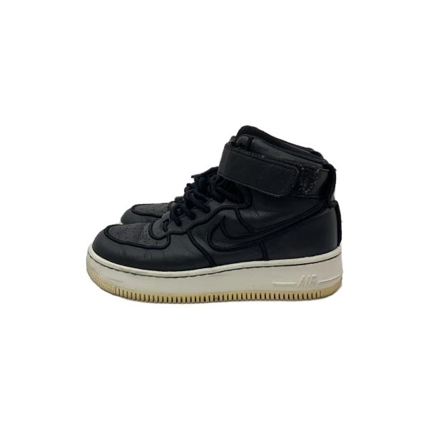 NIKE◆WMNS AF1 UPSTEP HI SI/ウィメンズエアフォースワンアップステップ/ブラ...