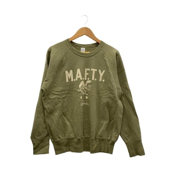 WAREHOUSE◆M.A.F.T.Y/スウェット/M/コットン/KHK//