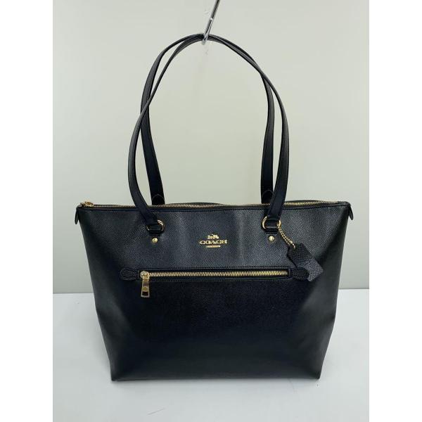 COACH◆コーチ/ショルダーバッグ/レザー/BLK/L2010-6840