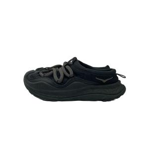 HOKA(HOKA ONE ONE)◆U ORA PRIMO/シューズ/27.5cm/BLK/かかと破れ有