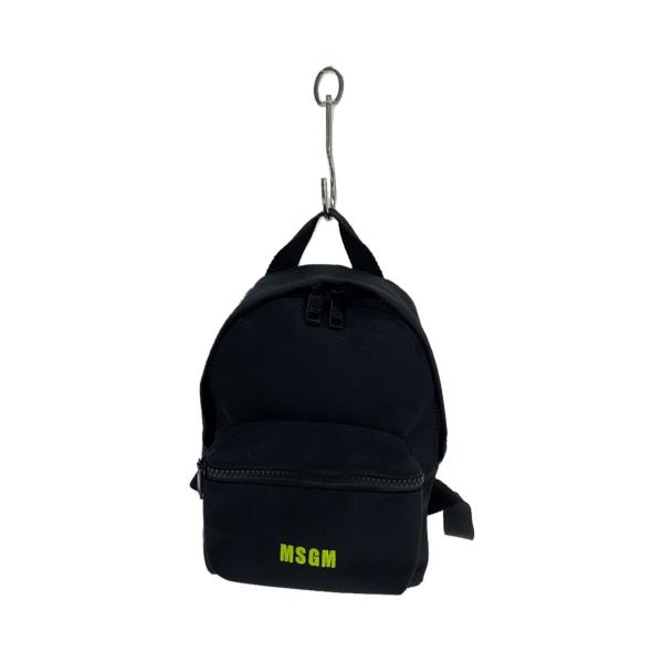MSGM◆ミニロゴリュックリュック/--/BLK