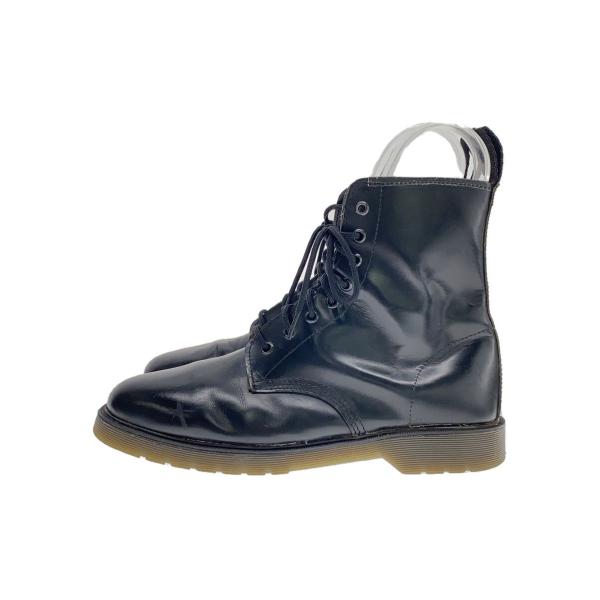Dr.Martens◆80s-90s/ステッチ無/8ホール/レースアップブーツ/--/BLK