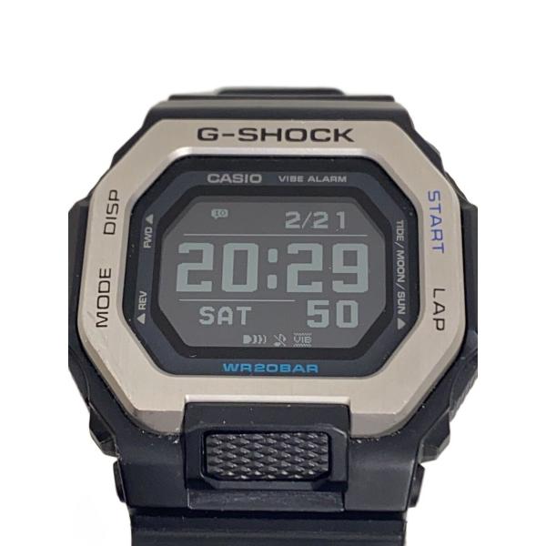 CASIO◆クォーツ腕時計_G-SHOCK/デジタル/ラバー/BLK/BLK//