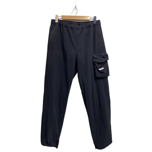 BEAMS◆×NETFLIX/カーゴパンツ/L/ナイロン/BLK/11-24-3345-803//