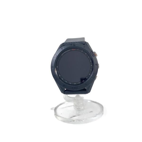 GARMIN◆APPROACH S60/スマートウォッチ/デジタル/ラバー/BLK/BLK/R357...
