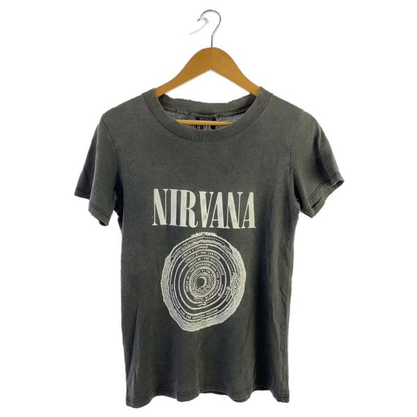giant◆Tシャツ/L/コットン/グレー/Hell Circle/92年コピーライト/ニルバーナ/...