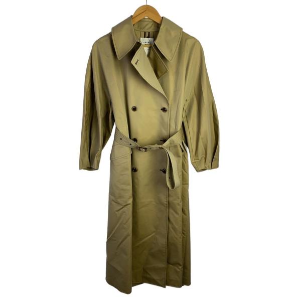 AMERI◆コート/S/ポリエステル/BEG/01210730511