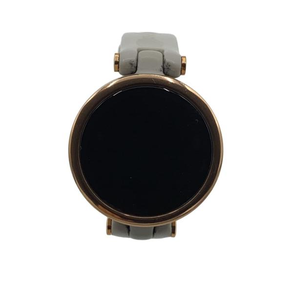 GARMIN◆スマートウォッチ/デジタル/ラバー/GLD/PNK