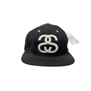 STUSSY◆キャップ/--/BLK/メンズ