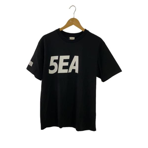 WIND AND SEA◆×good night 5tore/5EA TEE/Tシャツ/M/コットン...