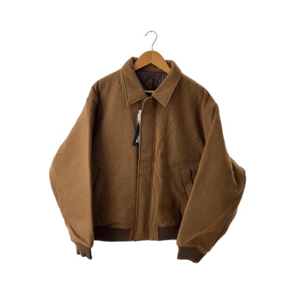 SOPHNET.◆WOOL MOSSER SHORT JACKET/ジャケット/L/ウール/BRW/...