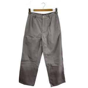 STUSSY◆Twill Workgear Trouser Pant/28/コットン/GRY/無地/116625