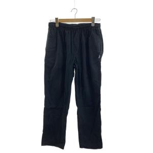 STUSSY◆ストレートパンツ/S/コットン/BLK//