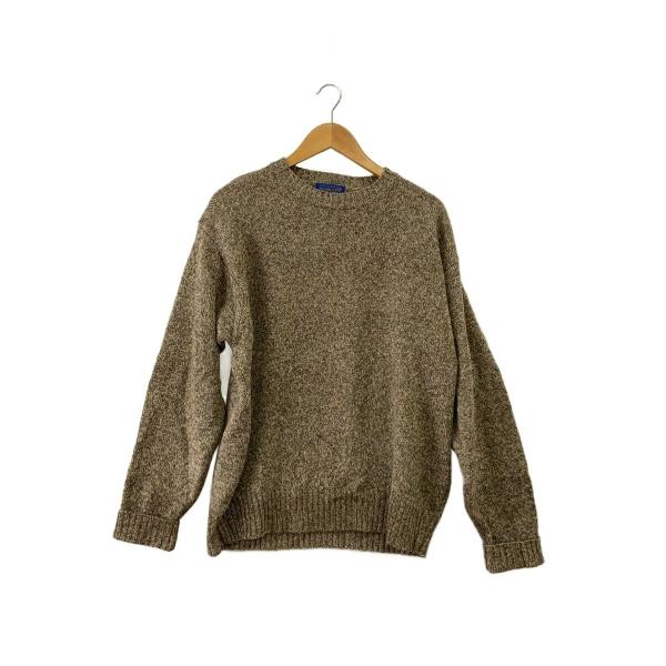 PENDLETON◆90s/ニット・セーター(厚手)/M/ウール/BRW