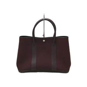 HERMES エルメス ガーデンパーティTPM ヴェールアマンド ハンドバッグ 
