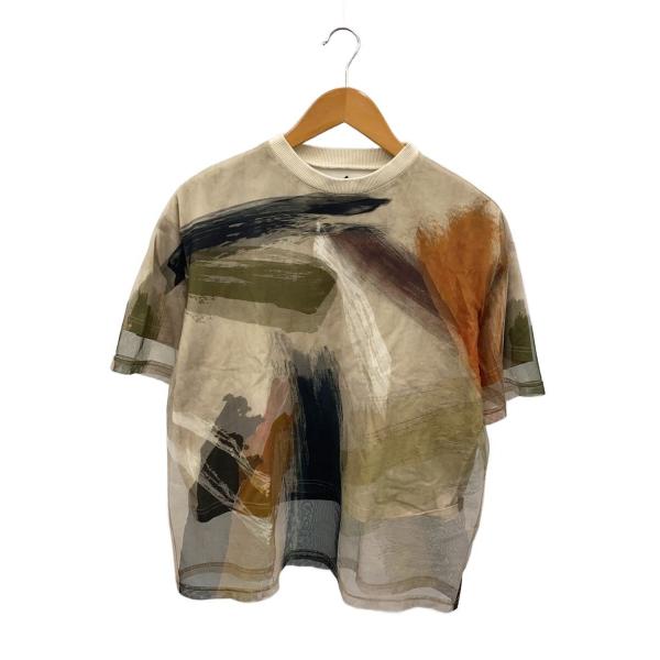 AMERI◆半袖カットソー/FREE/コットン/マルチカラー/01110340870