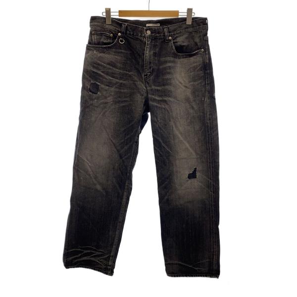 uniform experiment◆DAMAGED REGULAR FIT JEANS_2 IND...