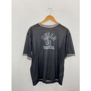 MASU◆Tシャツ/46/ポリエステル/BLK/M25K6CS008