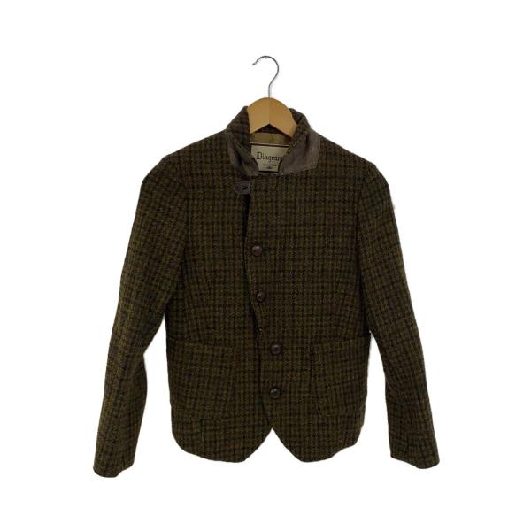 Diagram GRACE CONTINENTAL◆×HARRIS TWEED/ベスト付/テーラード...