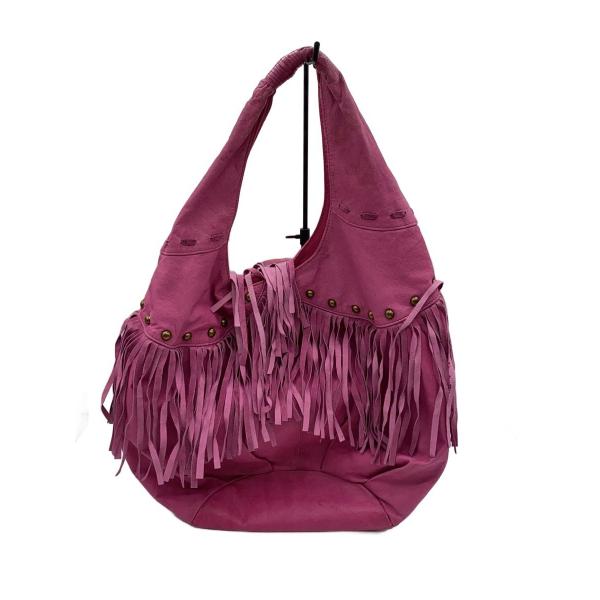 TOPKAPI◆ハンドバッグ/レザー/PNK