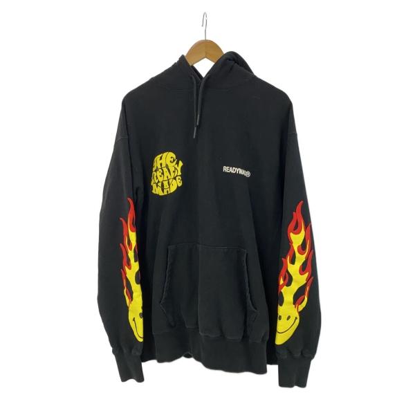 READYMADE◆パーカー/XL/コットン/BLK/RE-C0-BK-00-00-106