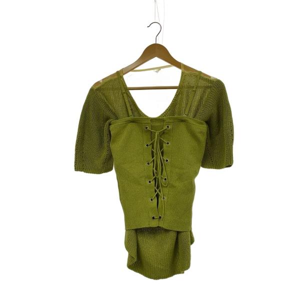 AMERI◆セットアップ/トップス/コットン/グリーン/02110150400