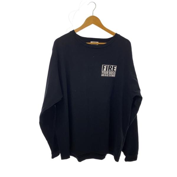TATOO STUDIO YAMADA/長袖Tシャツ/XL/コットン/BLK