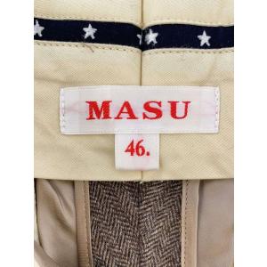 MASU◆ボトム/46/ウール/BRW/無地/...の詳細画像3