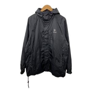 STUSSY◆マウンテンパーカ/L/ナイロン/BLK/無地