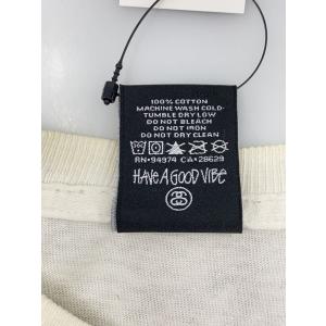 STUSSY◆Tシャツ/XL/コットン/WHT...の詳細画像3