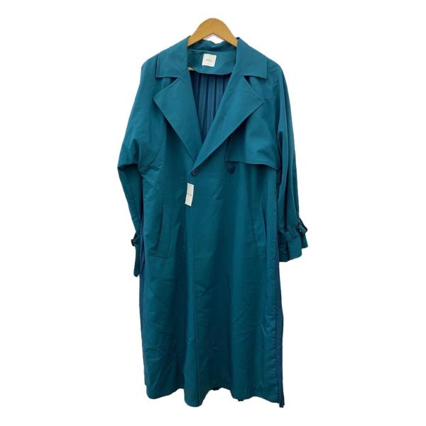 AMERI◆シースルーバックプリーツトレンチコート/--/ポリエステル/018170020