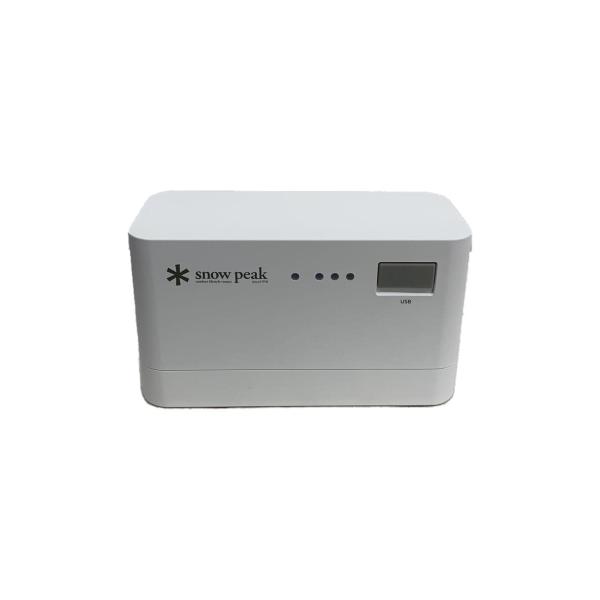snow peak◆モバイルソーラーチャージャー/キャンプ用品その他/ホワイト/MHG-010