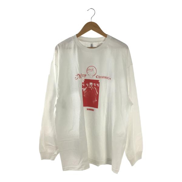 BLANKMAG/shoegaze/MERRY CHRISMAS/長袖Tシャツ/2L/コットン/WH...