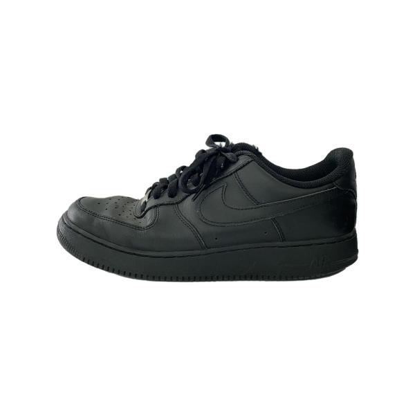 NIKE◆airforce1/ローカットスニーカー/28cm/ブラック/レザー